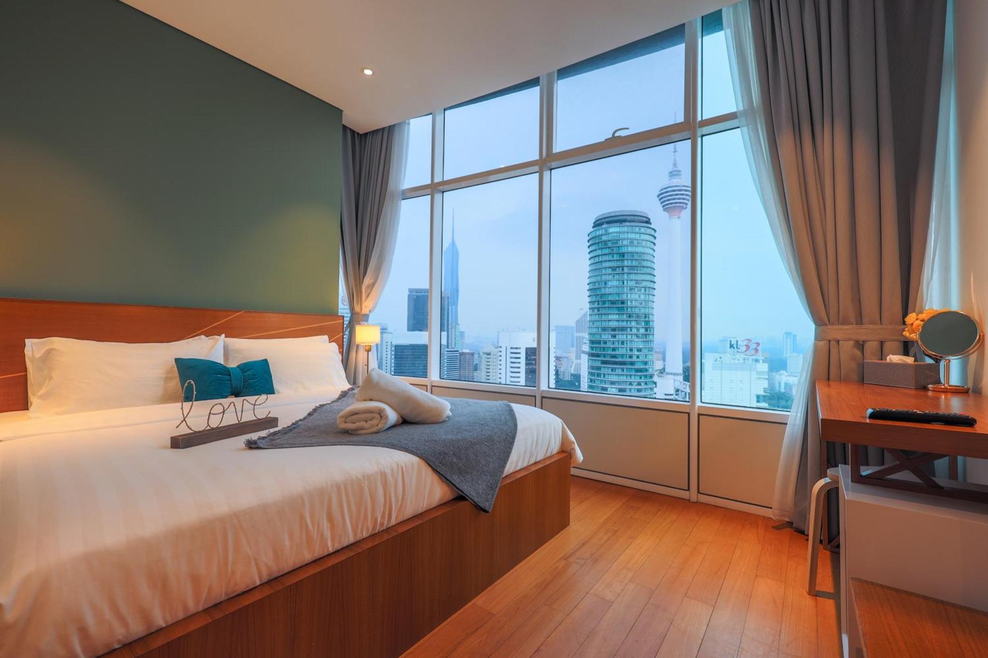 Calm Sojourn, Sky Suites Klcc Kuala Lumpur Kültér fotó