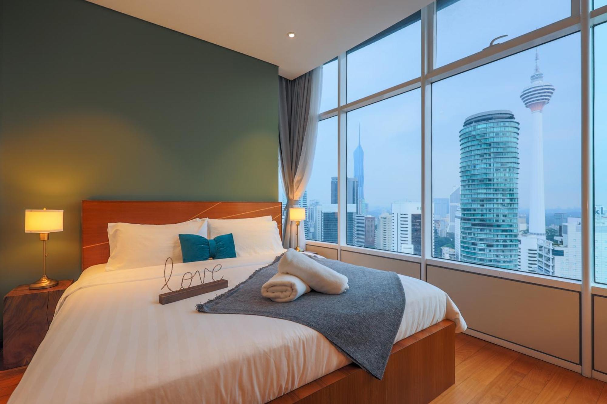Calm Sojourn, Sky Suites Klcc Kuala Lumpur Kültér fotó