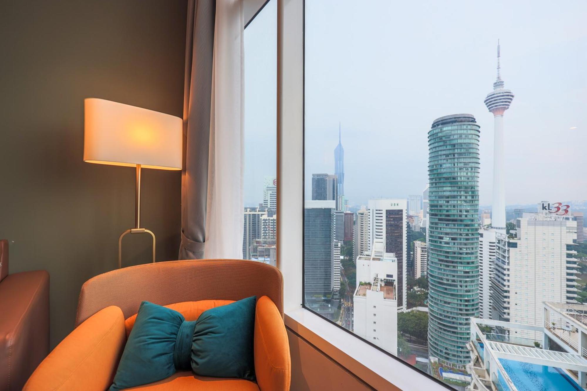 Calm Sojourn, Sky Suites Klcc Kuala Lumpur Kültér fotó