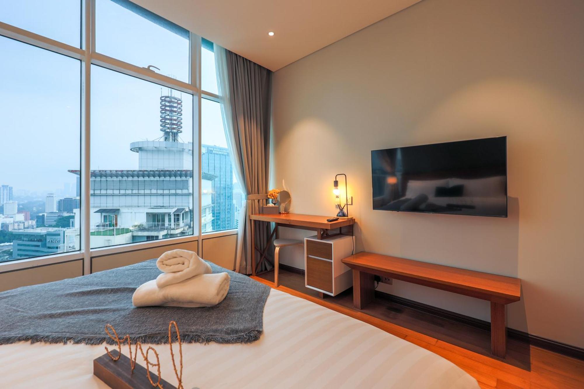 Calm Sojourn, Sky Suites Klcc Kuala Lumpur Kültér fotó